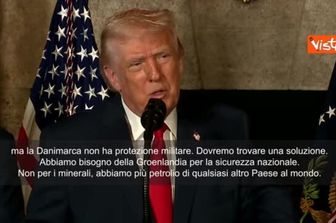 Trump: Abbiamo bisogno della Groenlandia per sicurezza nazionale, non per minerali o petrolio