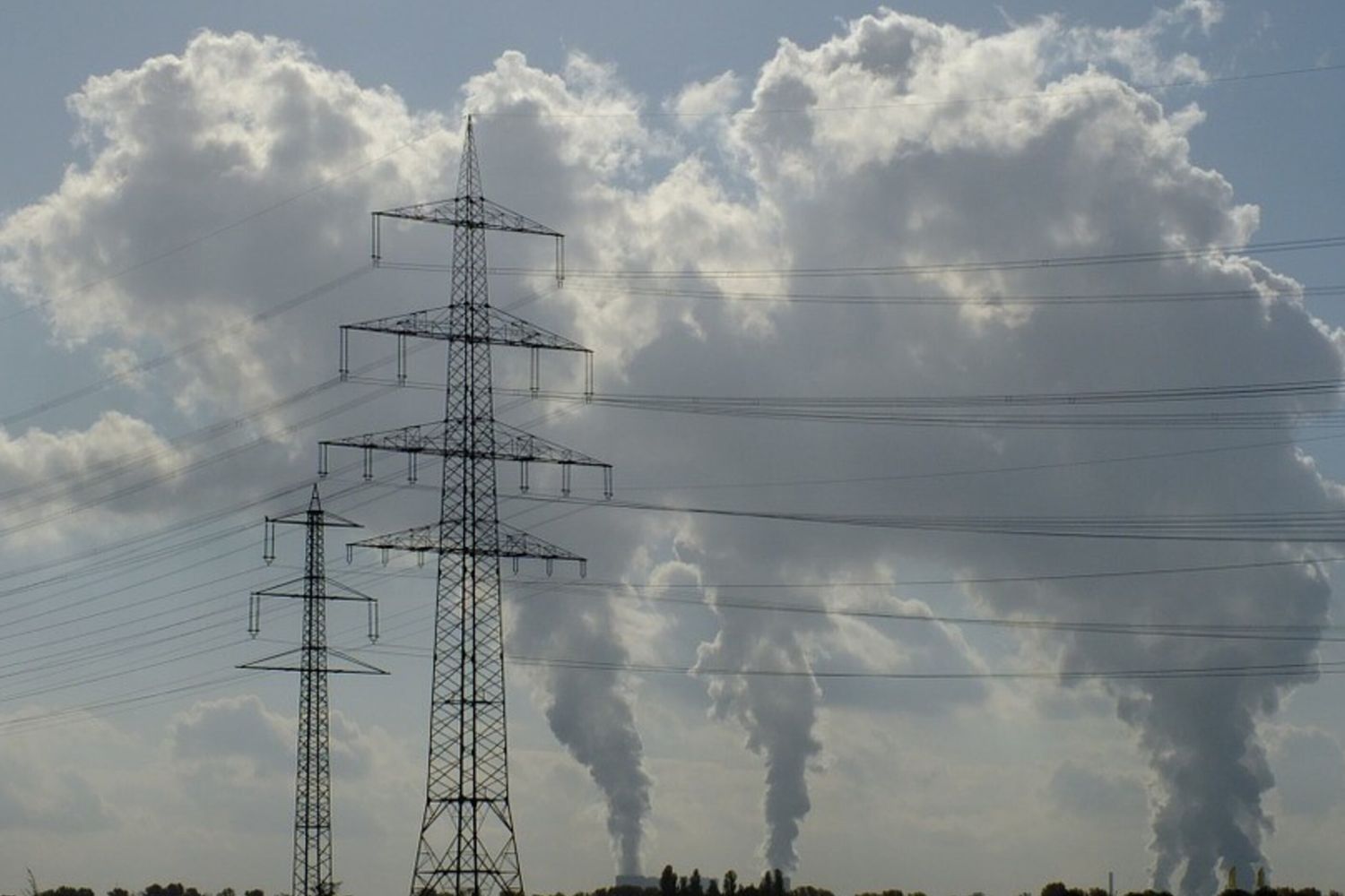 Industrie fumo smog ciminiere inquinamento gas serra