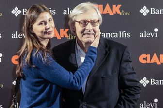 Sabrina Colle e Vittorio Sgarbi