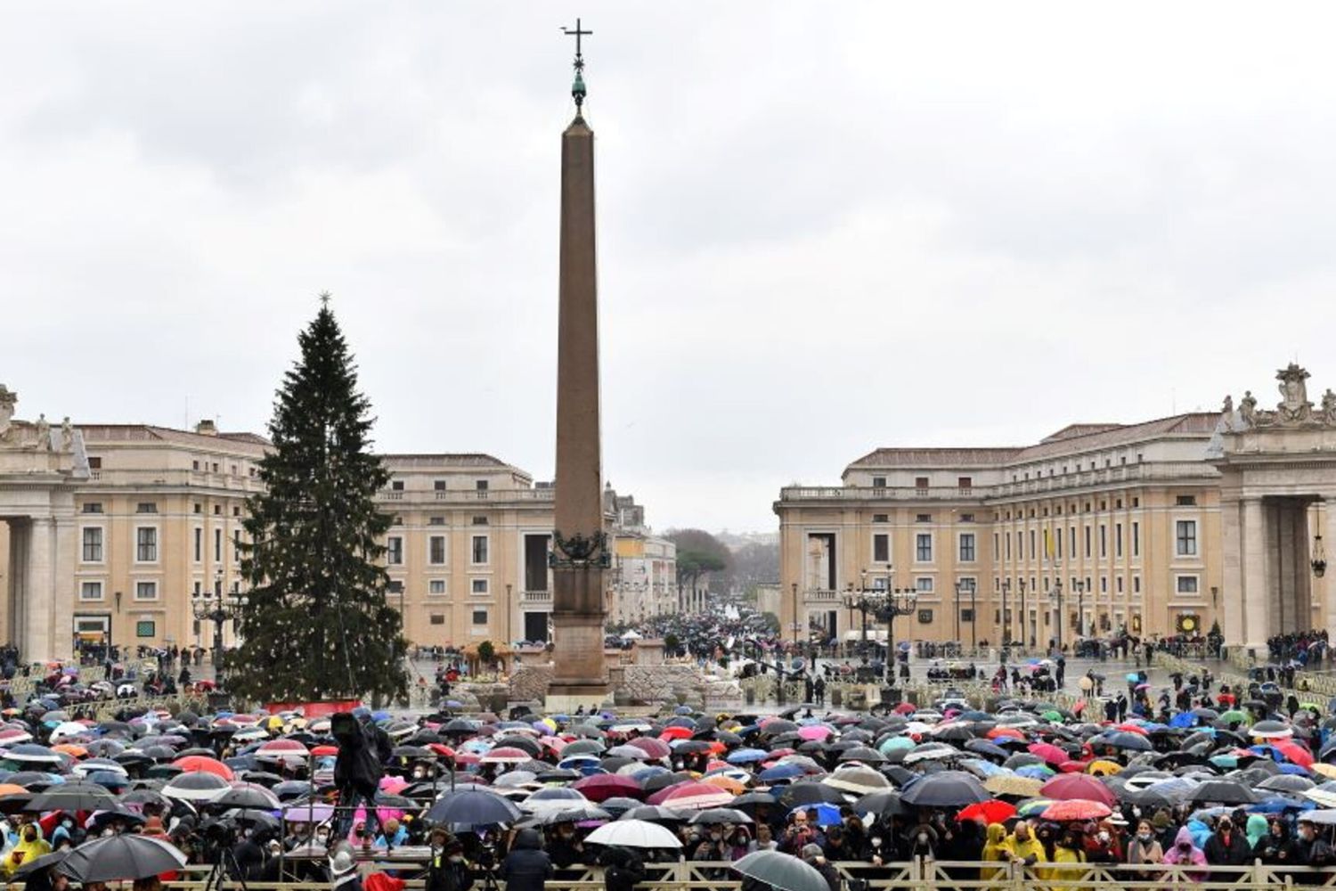 Pioggia a San Pietro