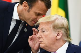 Trump, Macron