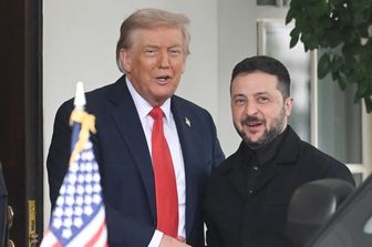 Donald Trump e Volodymyr Zelensky