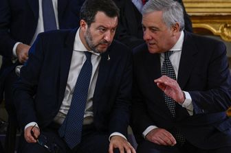 Matteo Salvini e Antonio Tajani&nbsp;