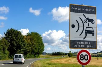 Limite di velocità in Francia