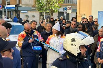 La Fiamma Olimpica per 4 giorni 'accende' la Puglia