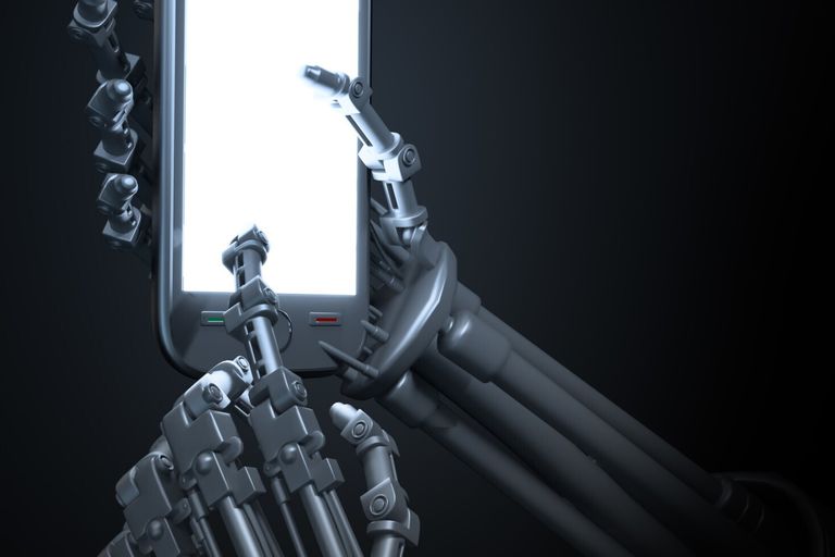 robot smartphone intelligenza artificiale