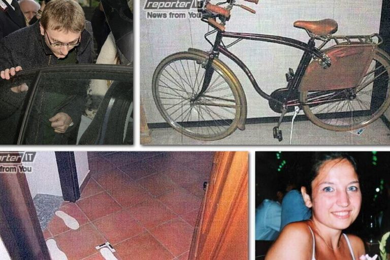 Garlasco Alberto Stasi Chiara Poggi Omicidio bicicletta orme
