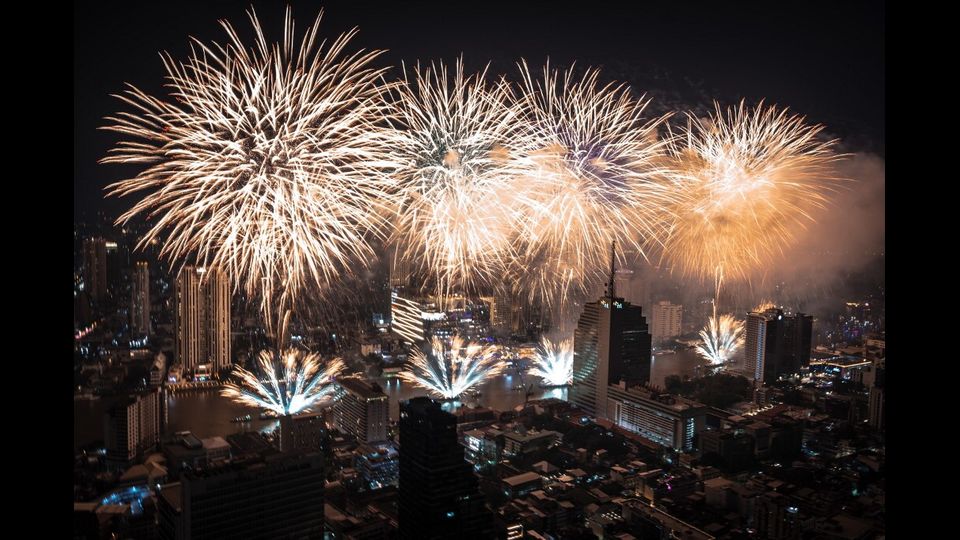 i festeggiamenti del Capodanno 2026 a Bangkok