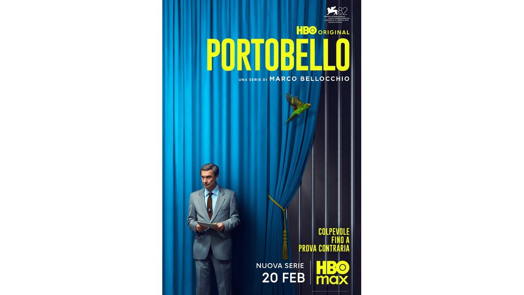 Poster della serie tv 'Portobello' di Marco Bellocchio