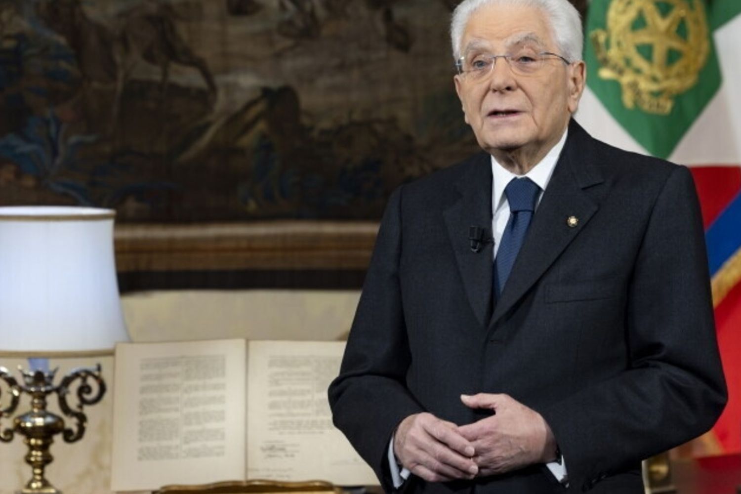 Sergio Mattarella a Capodanno