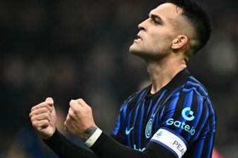 L'esultanza di Lautaro Martinez