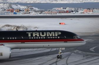 L'aereo di Trump jr atterrato in Groenlandia