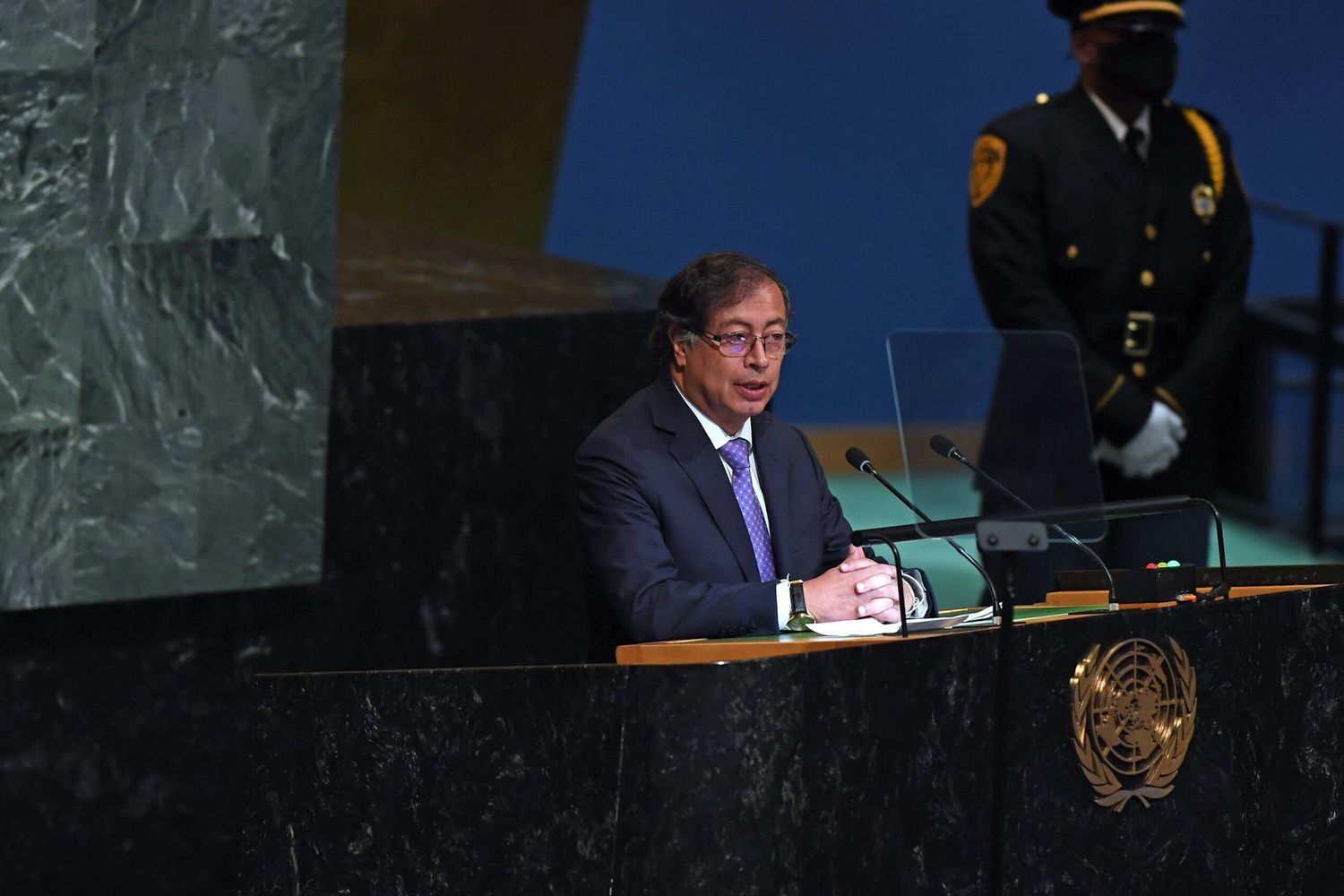 Il presidente colombiano Petro