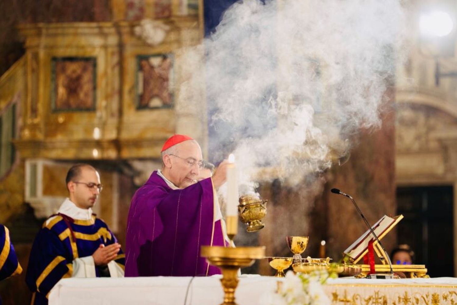 Il cardinale Baldassarre Reina