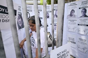 Protesta per la libertà dei prigionieri politici a Caracas