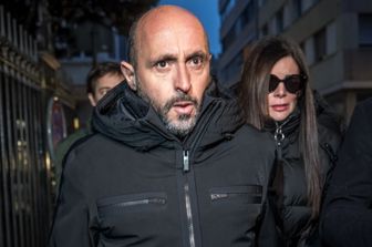 I proprietari del bar "Le Constellation", Jacques Moretti (a sinistra) e Jessica Moretti