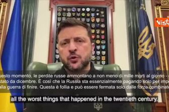 Guerra Ucraina, Zelensky: Russia perde almeno mille uomini al giorno