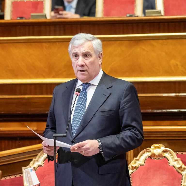 Il ministro Antonio Tajani