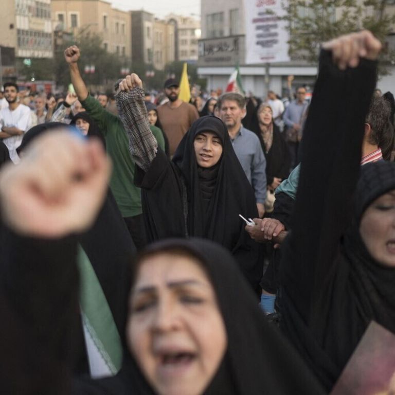 Proteste in Iran (foto di archivio)