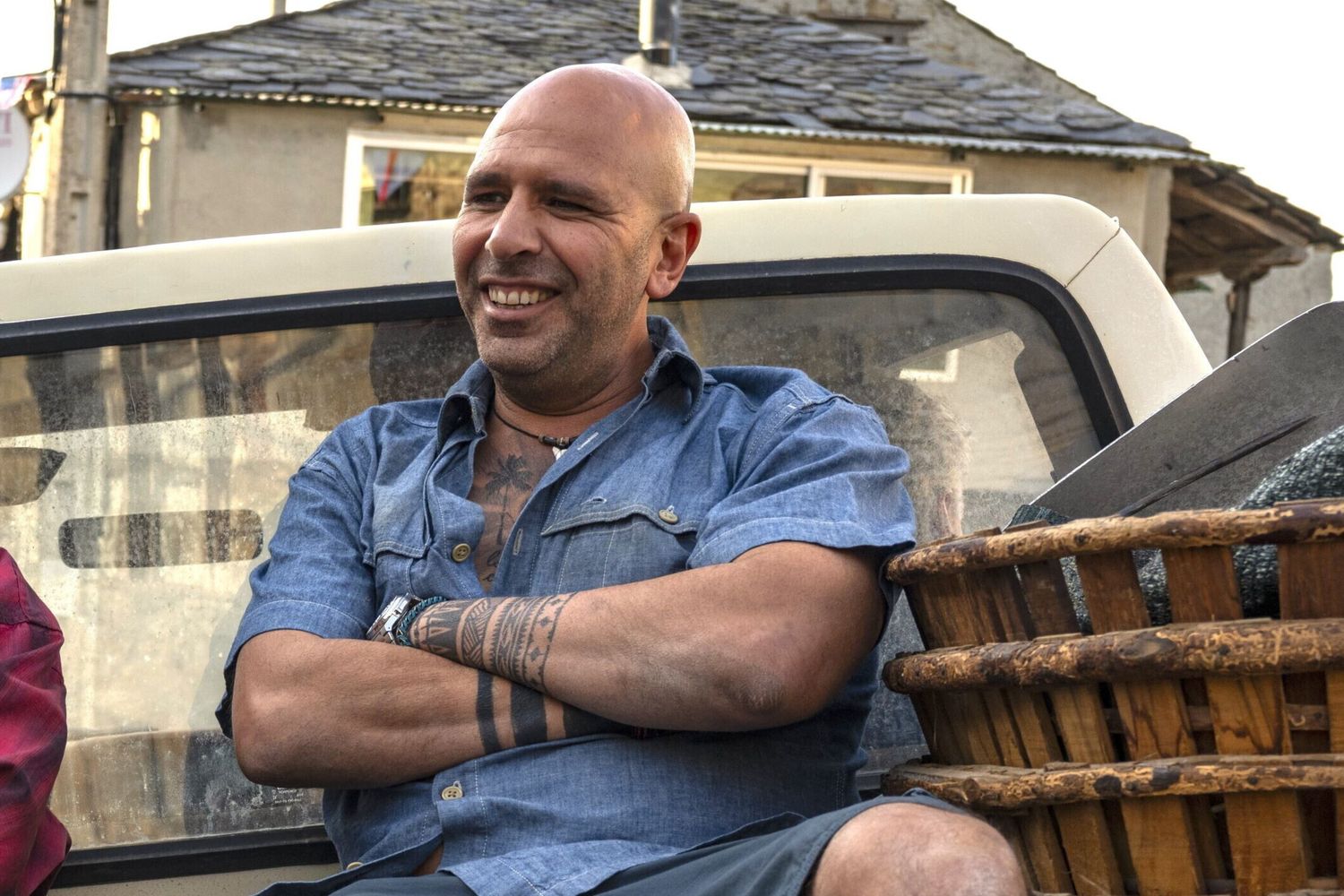 Checco Zalone in una scena di 'Buen camino'