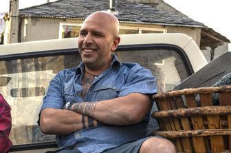 Checco Zalone in una scena di 'Buen camino'