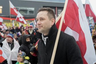 Il capo del governo della Groenlandia Jens-Frederik Nielsen