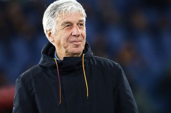 L'allenatore della Roma Gian Piero Gasperini