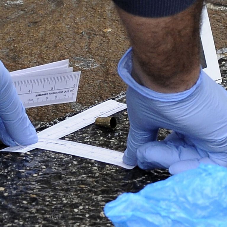 Rilievi della polizia scientifica