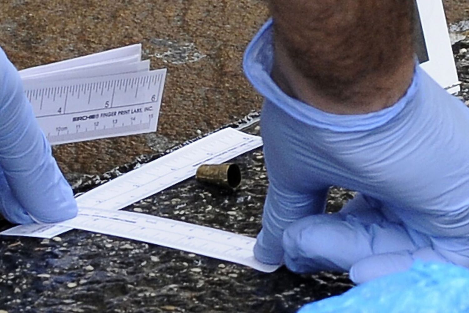 Rilievi della polizia scientifica