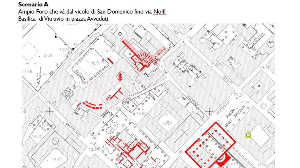 Basilica Vitruviana scoperta a Fano