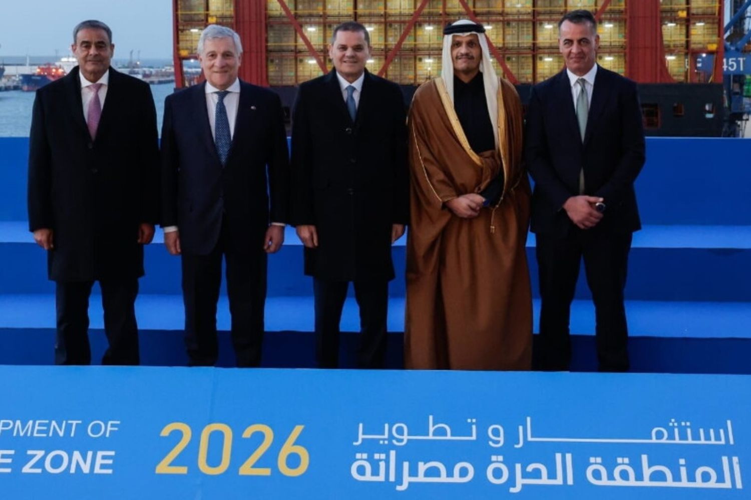 Libia: Tajani a Misurata firma un accordo per lo sviluppo di una zona franca