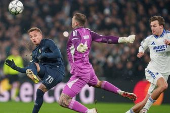 La partita di Champions tra il Copenhagen e il Napoli