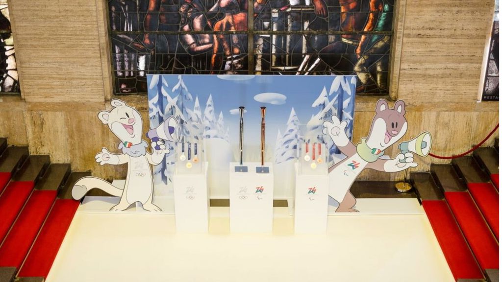 La mostra sui Giochi olimpici invernali a Palazzo Piacetini