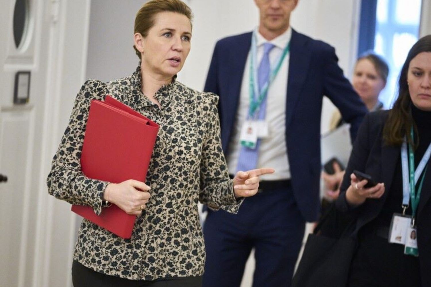 La premier danese Mette Frederiksen