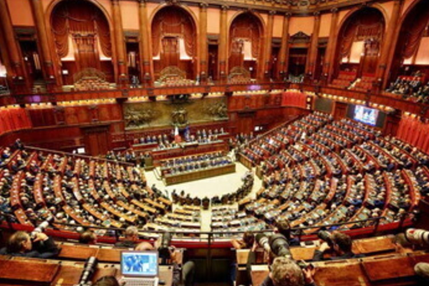 L'aula di Montecitorio