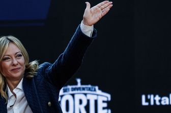 Il Presidente del Consiglio dei Ministri Giorgia Meloni