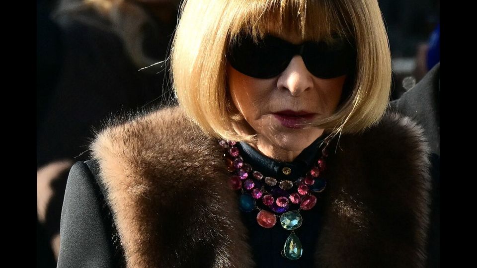La fashion editor anglo-americana Anna Wintour