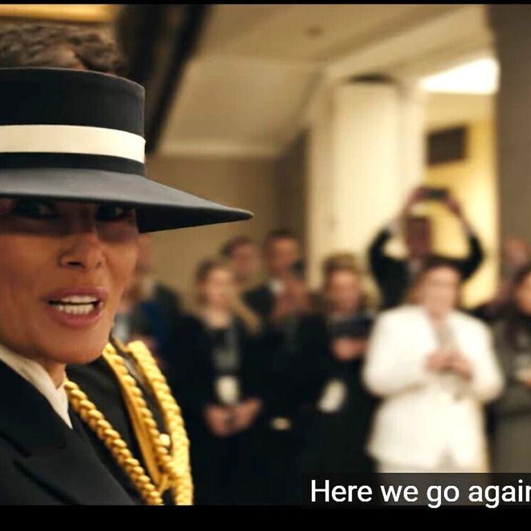 Una scena del film 'Melania'