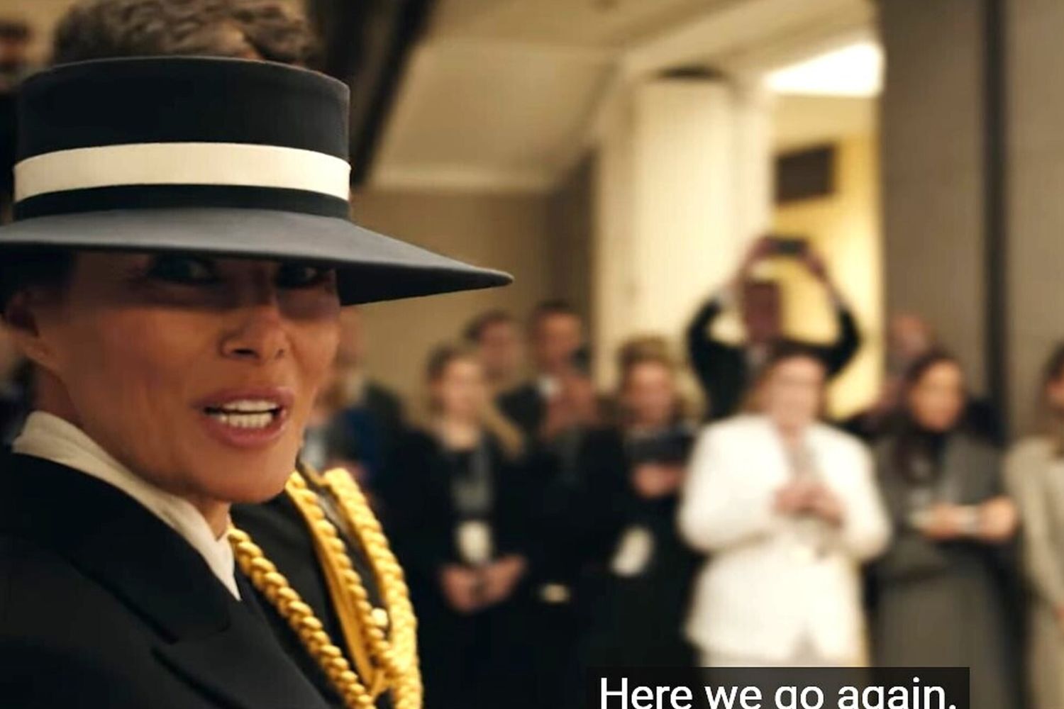 Una scena del film 'Melania'