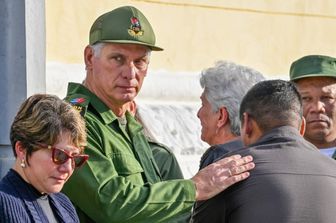 Il presidente cubano Miguel Díaz-Canel