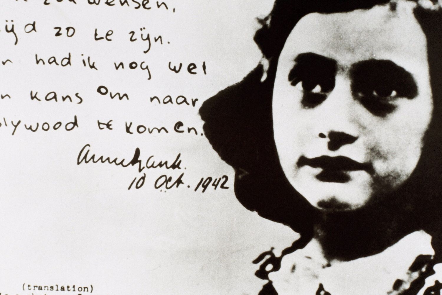 &nbsp;Anna Frank, ebrea tedesca, &egrave; divenuta un simbolo della Shoah per il suo diario, scritto nel periodo in cui lei e la sua famiglia si nascondevano dai nazisti. (foto Afp)