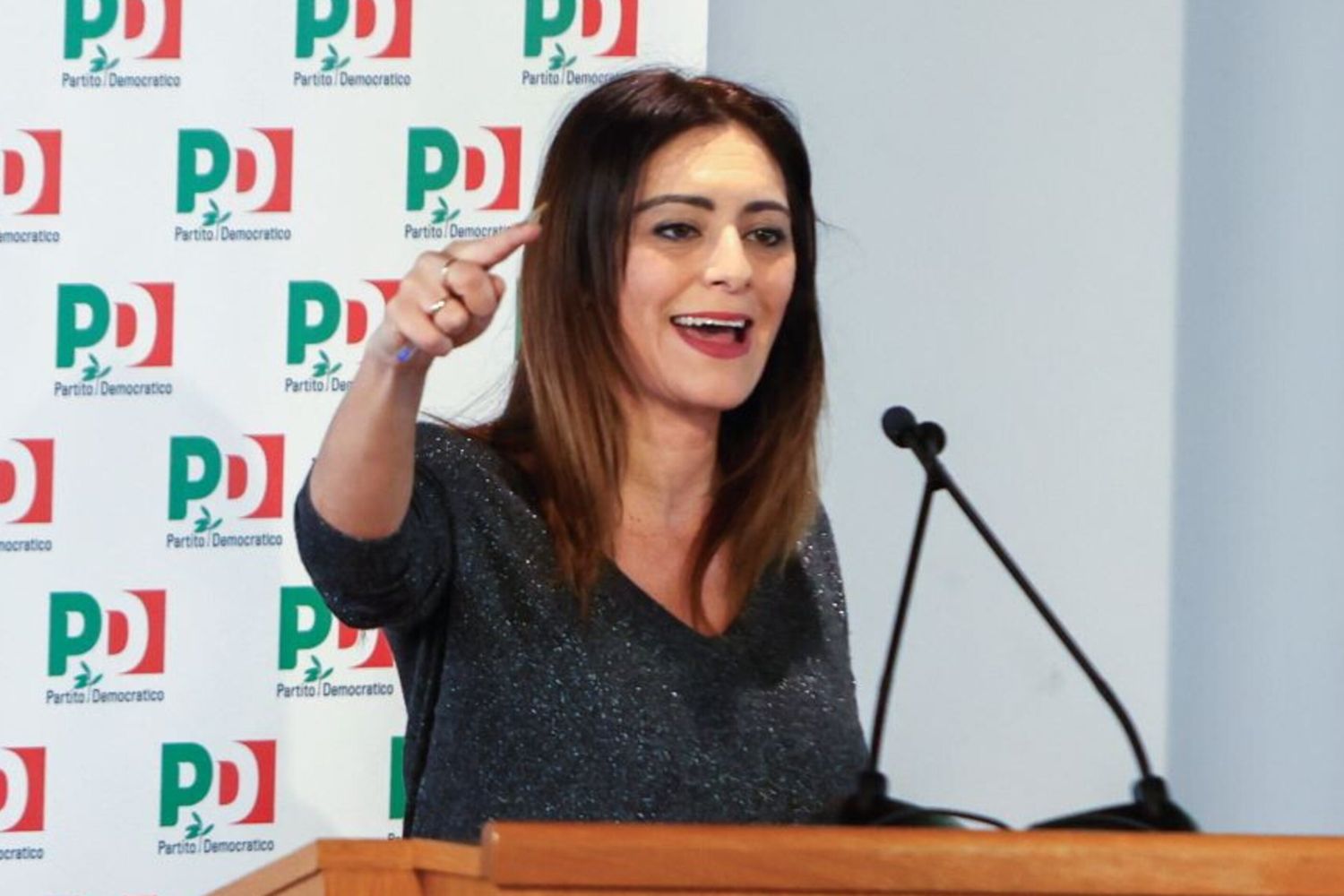 Pina Picierno esponente dell'area riformista del Pd