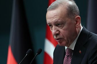 Il presidente turco, Erdogan