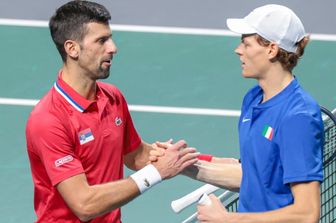 Novak Djokovic e Jannik Sinner