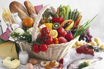 Una dieta sana utilizza una varietà di alimenti