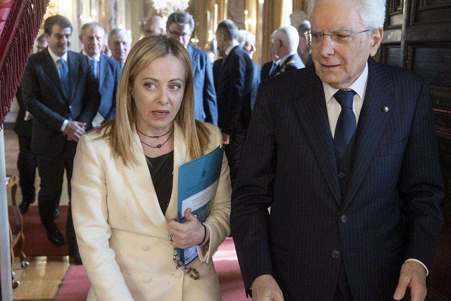 Meloni al Quirinale, colloquio con Mattarella