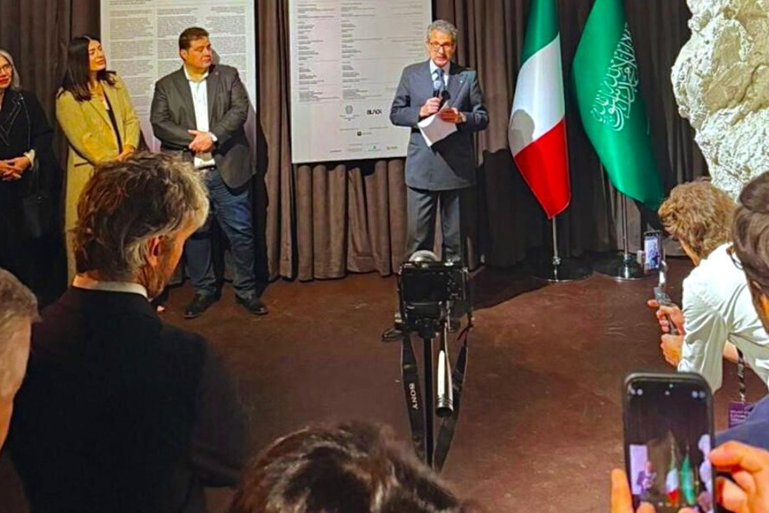 A la Biennale di Diriyah, dialogue entre l'art contemporain italien et saoudite