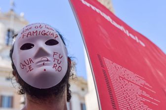 Giovani precari in piazza