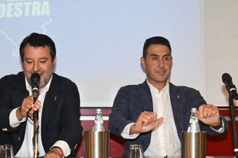 Matteo Salvini e Roberto Vannacci