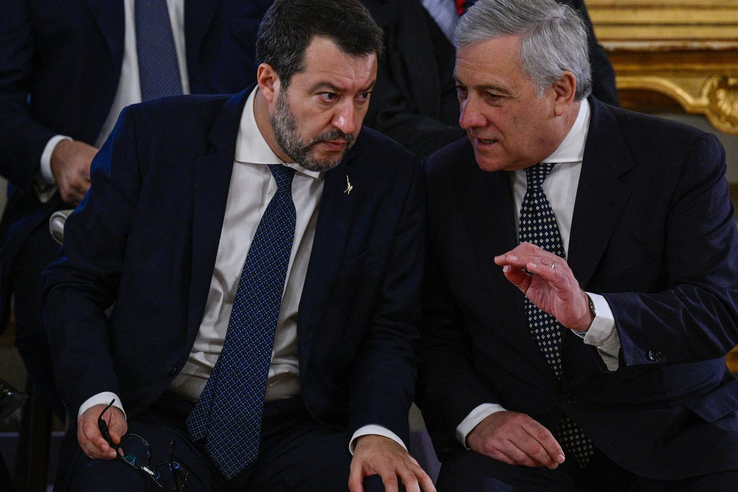 Matteo Salvini e Antonio Tajani&nbsp;